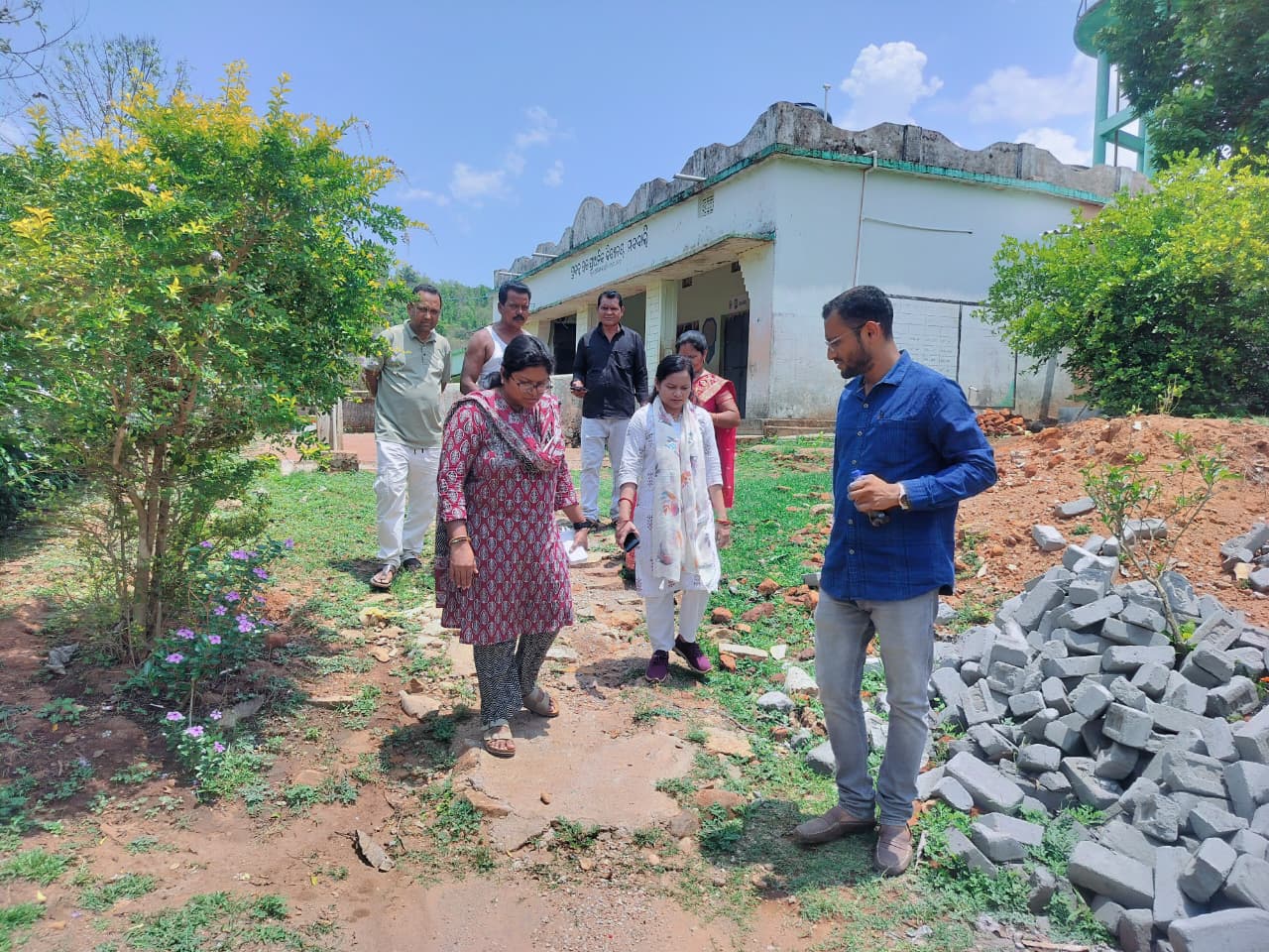 Filed visit of different Projects at Gunjibadi
