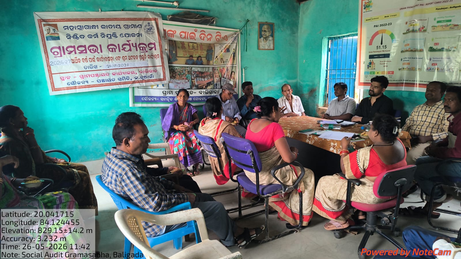 Social Audit Grama Sabha at Balligada